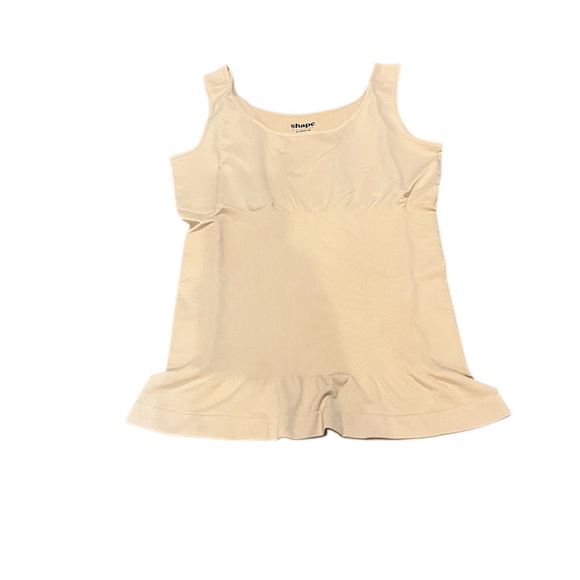 New‎ Studio 1886 Women's Shaper Beige Tank Top, X-large - Picture 2 of 5